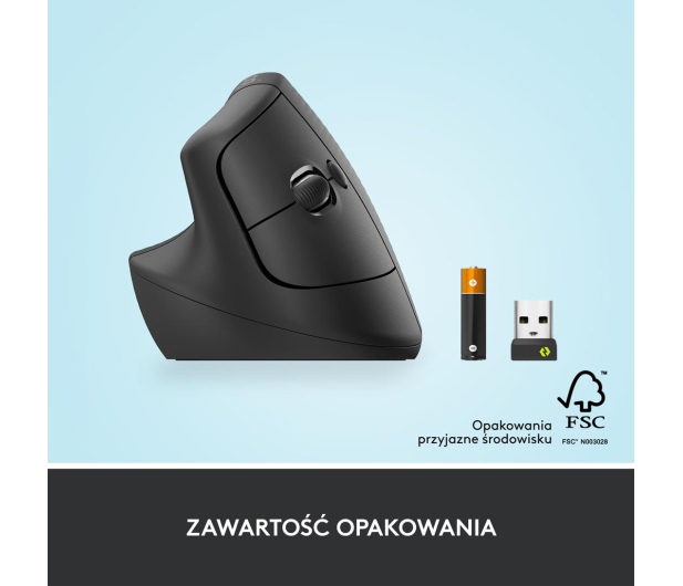 LOGITECH Lift Left Vertical Ergonomic 910-006474 - 743066 - zdjęcie 13